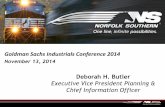 Goldman Sachs Industrials Conference 2014