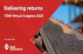 TZMI Virtual Congress 2020