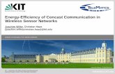 Energy-Efficiency of Concast Communication in Wireless