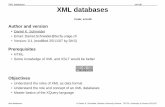 XML databases xml-db XML databases