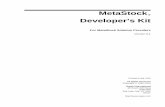 MetaStock Developerâ€™s Kit -