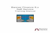 Banner Finance 8.x Self Service - login