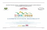 COMPETITION BOOKLET - NSW Underwater Hockey