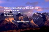 Transforming Gender Roles in the Colonial Andes: Native Andean