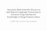 Semantic Web Scientific Discourse and Natural Language