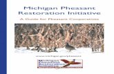 Michigan Pheasant Restoration Initiative - SOM - State of Michigan