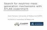 Search for neutrino mass generation mechanisms with ATLAS
