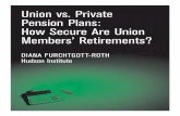Union vs. Private Pension Plans - Hudson Institute
