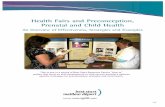 Health Fairs and Preconception, Prenatal and Child Health