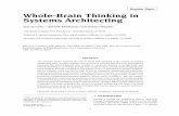 Whole-brain thinking in systems architecting - USC Aerospace