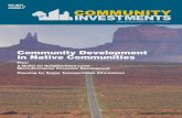 Community Development in Native Communities