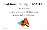 Matlab training - Undocumented Matlab