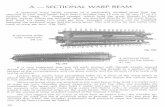 A â€” SECTIONAL WARP BEAM - Leclerc Looms, Inc