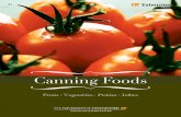 Canning Foods -
