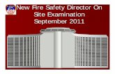New Fire Safety Director On Site Examination September - NYC.gov