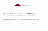 Red Hat Enterprise MRG 2 Realtime Installation Guide