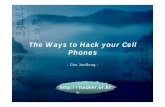 The Ways to Hack your Cell Phones - Power of Community