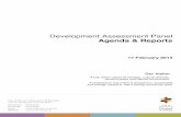 Development Assessment Panel Agenda & Reports