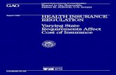 HEALTH INSURANCE REGULATION: Varying State Requirements