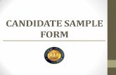 Click here for the 2014 Candidate Sample Form PowerPoint