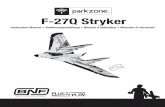 F-27Q Stryker Manual - Horizon Hobby