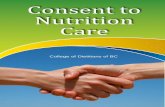 Consent to Nutrition Care - College of Dietitians of British Columbia