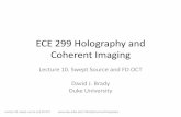 Holography and Coherent Imaging - Duke University