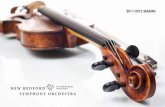 2011-2012 SeaSon - New Bedford Symphony Orchestra
