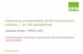 Improving sustainability of the construction industry