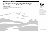 Construction Stormwater Erosion and Sediment Control Manual
