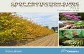 Crop Protection Guide for Nursery and Landscape Plants 2016