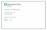 Department of Cardiology - Cleveland Clinic