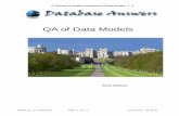 Data Modelling - Database Answers