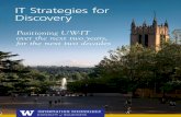 IT Strategies for Discovery - University of Washington