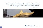 Structural banking reforms in Belgium : final report