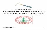 Geology Field Book - Stanford University
