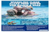 TA25 SPARKLING CLEAR ALGAE-FREE WATER FOR POOLS & SPAS