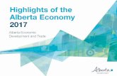 Highlights of the Alberta Economy - Alberta, Canada