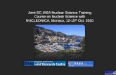 Joint EC-IAEA Nuclear Science Training Course on Nuclear