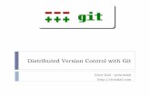Distributed Version Control with Git