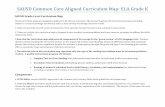 SAUSD Common Core Aligned Curriculum Map: ELA Grade K