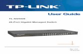 TL-SG5426 26-Port Gigabit Managed Switch - TP-Link