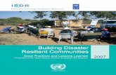 Building Disaster Resilient Communities - UNISDR