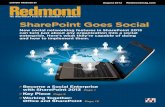 SharePoint Goes Social - Redmond mag