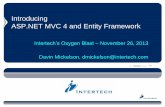 Introducing ASP.NET MVC 4 and Entity Framework