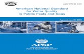 APSP-11 2009 Water Quality standard Public Pools and Spas PDF