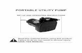 Portable Utility PUmP