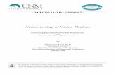 Nanotechnology in Nuclear Medicine - UNM
