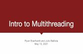 Intro to Multithreading - Stanford University