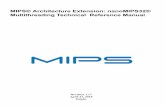 MIPS® Architecture Extension: nanoMIPS32® Multithreading ...